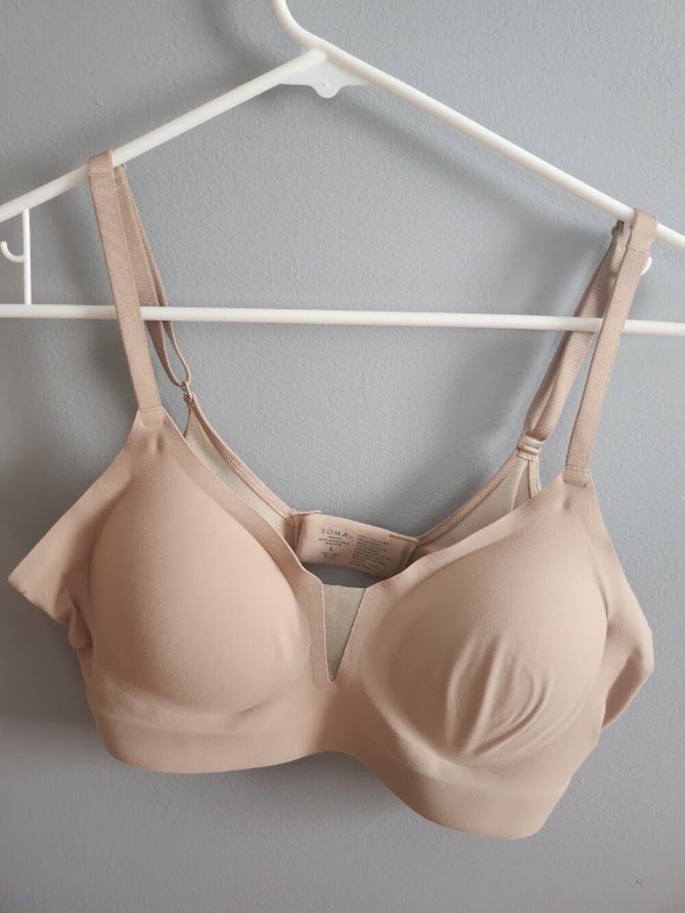 Soma Enbliss Mesh Adjustable Bralette in Warm Amber Size Large